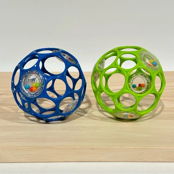Oball Infant Easy Grasp Rattle Ball Set - Picture 1 of 2